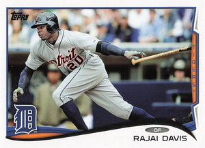2014 Topps Update Series Baseball Variation Rajai Davis #US-207
