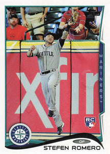 2014 Topps Update Series Baseball Variation Steffen Romero #US-213 RC