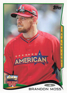 2014 Topps Update Series Baseball Brandon Moss #US-222