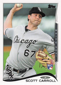 2014 Topps Update Series Baseball Scott Carroll #US-232 RC