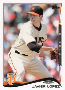2014 Topps Update Series Baseball Javier Lopez #US-242
