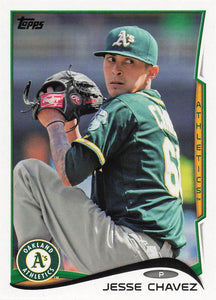 2014 Topps Update Series Baseball Jesse Chavez #US-243