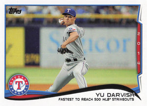 2014 Topps Update Series Baseball Yu Darvish #US-250