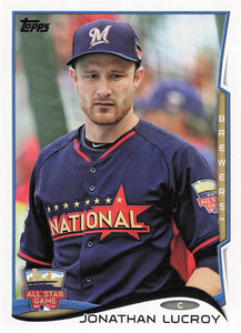2014 Topps Update Series Baseball Jonathan Lucroy #US-255