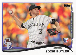 2014 Topps Update Series Baseball Eddie Butler #US-262 RC