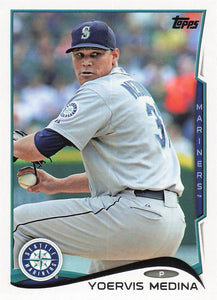 2014 Topps Update Series Baseball Yoervis Medina #US-265