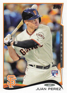 2014 Topps Update Series Baseball Juan Perez #US-271 RC