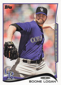 2014 Topps Update Series Baseball Boone Logan #US-275