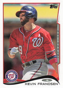 2014 Topps Update Series Baseball Kevin Frandsen #US-279