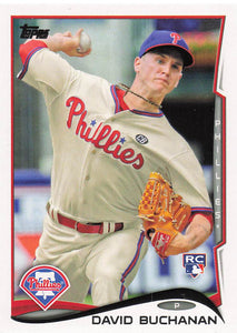 2014 Topps Update Series Baseball David Buchanan #US-281 RC