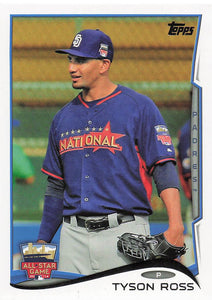 2014 Topps Update Series Baseball Tyson Ross #US-283