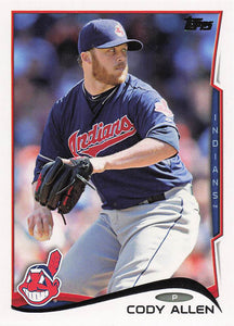 2014 Topps Update Series Baseball Cody Allen #US-285