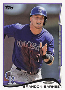 2014 Topps Update Series Baseball Brandon Barnes #US-286