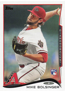 2014 Topps Update Series Baseball Mike Bolsinger #US-287 RC