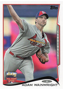 2014 Topps Update Series Baseball Adam Wainwright #US-289