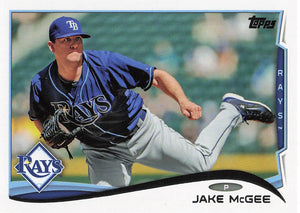 2014 Topps Update Series Baseball Jake MCGee #US-291