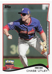 2014 Topps Update Series Baseball Chase Utley #US-292
