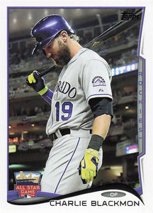 2014 Topps Update Series Baseball Charlie Blackmon #US-299