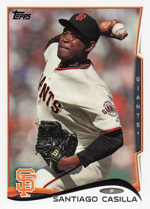 2014 Topps Update Series Baseball Santiago Casilla #US-307