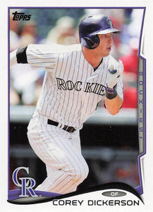 2014 Topps Update Series Baseball Corey Dickerson #US-314
