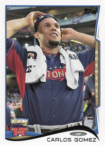 2014 Topps Update Series Baseball Carlos Gomez #US-315