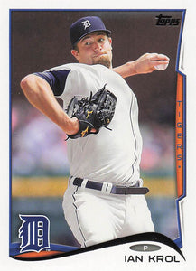 2014 Topps Update Series Baseball Ian Krol #US-316