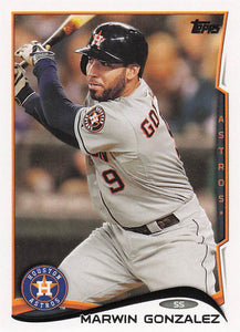 2014 Topps Update Series Baseball Marwin Gonzalez #US-317