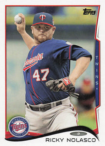 2014 Topps Update Series Baseball Ricky Nolasco #US-319