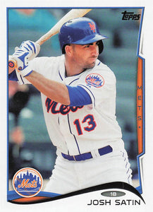 2014 Topps Update Series Baseball Josh Satin #US-321