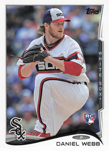 2014 Topps Update Series Baseball Daniel Webb #US-330 RC