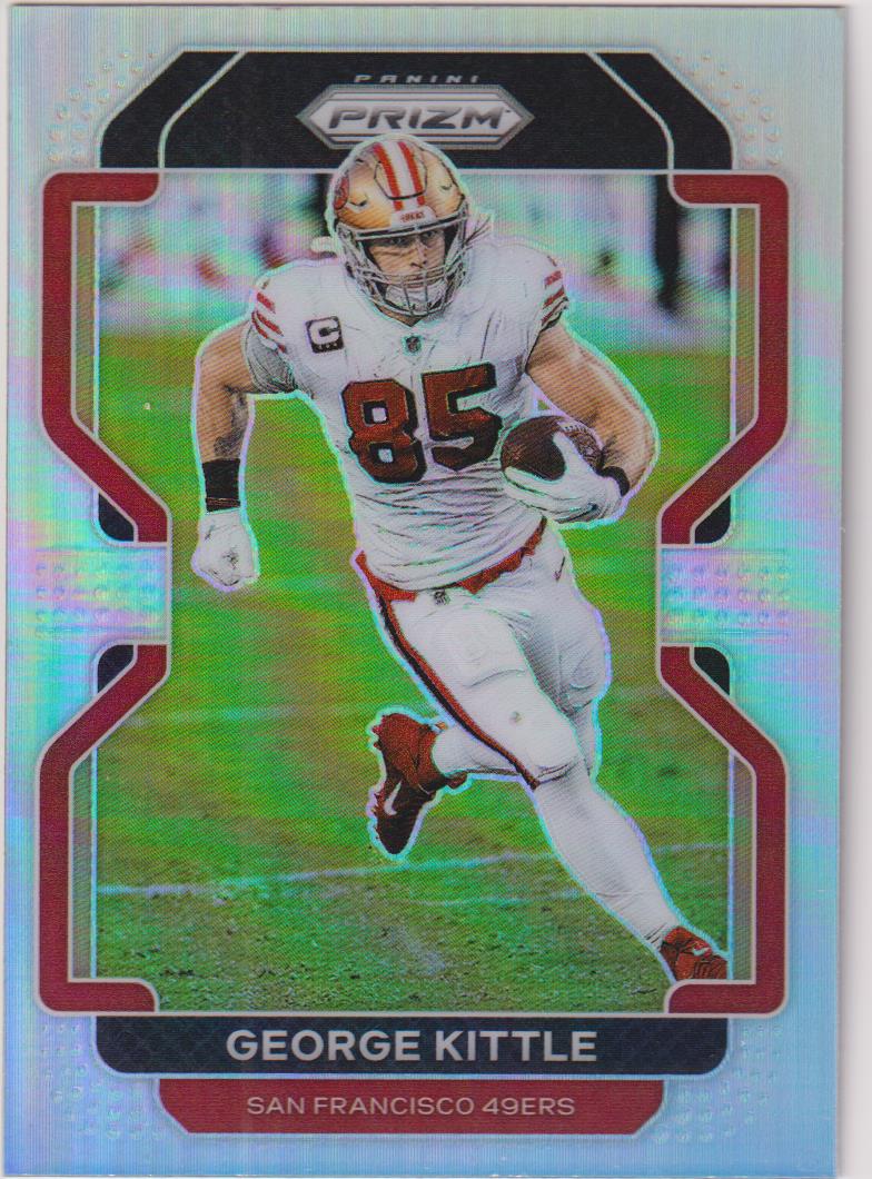 2021 Panini Prizm #54 George Kittle Silver