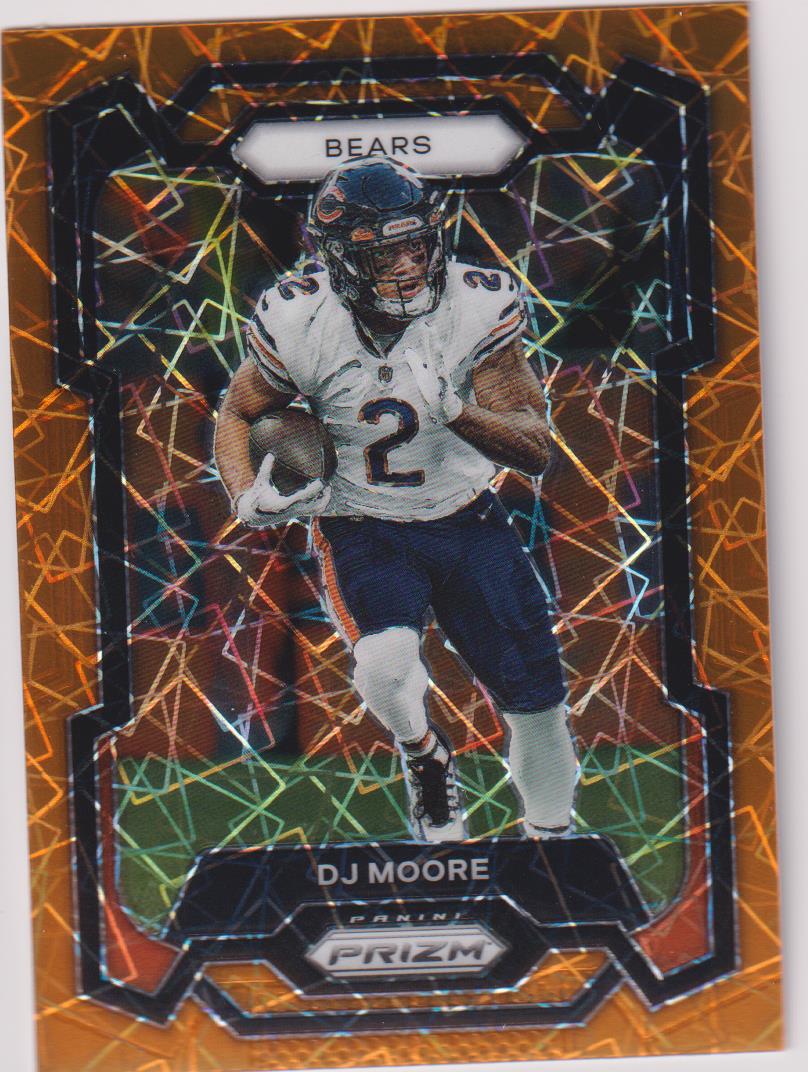 2023 Panini Prizm #47 DJ Moore Lazer