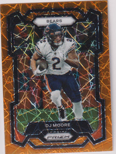 2023 Panini Prizm #47 DJ Moore Lazer