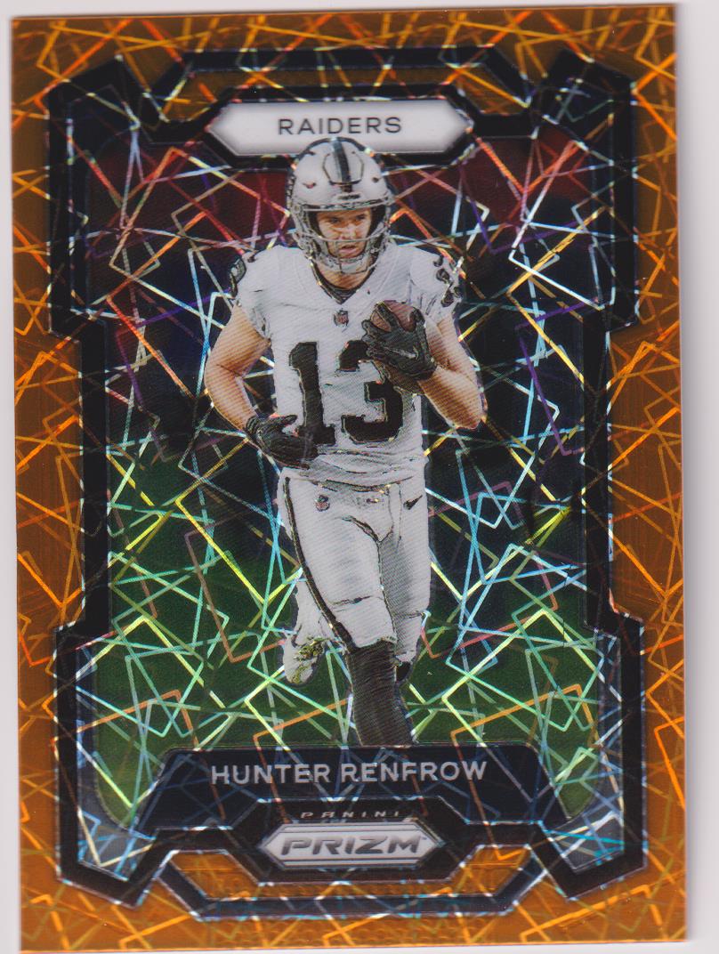2023 Panini Prizm #175 Hunter Renfrow Lazer