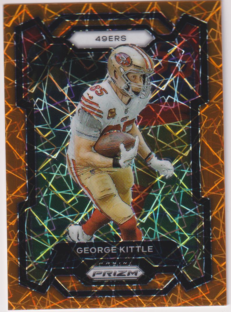 2023 Panini Prizm #271 George Kittle Lazer