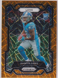 2023 Panini Prizm #331 Jahmyr Gibbs Lazer