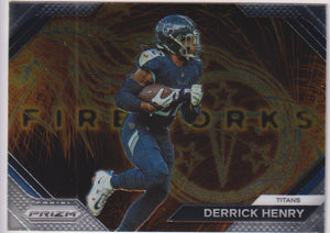 2023 Panini Prizm #F-11 Derrick Henry Fireworks