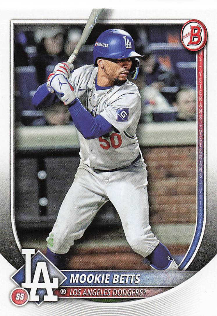 2025 Bowman Baseball Mookie Betts #16