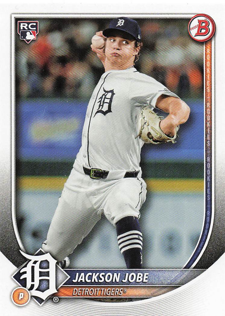 2025 Bowman Baseball Jackson Jobe #50 Rookie