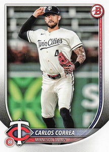 2025 Bowman Baseball Carlos Correa #73