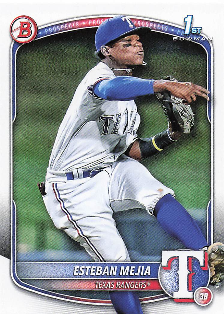 2025 Bowman Baseball Prospects Esteban Mejia #BP-9