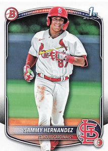 2025 Bowman Baseball Prospects Sammy Hernandez #BP-50