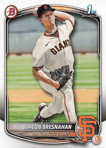 2025 Bowman Baseball Prospects Jacob Bresnahan #BP-53