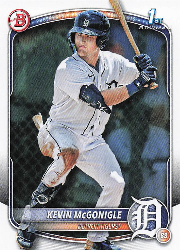 2025 Bowman Baseball Prospects Kevin McGonigle #BP-79