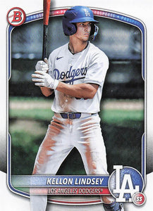 2025 Bowman Baseball Prospects Kellon Lindsey #BP-137
