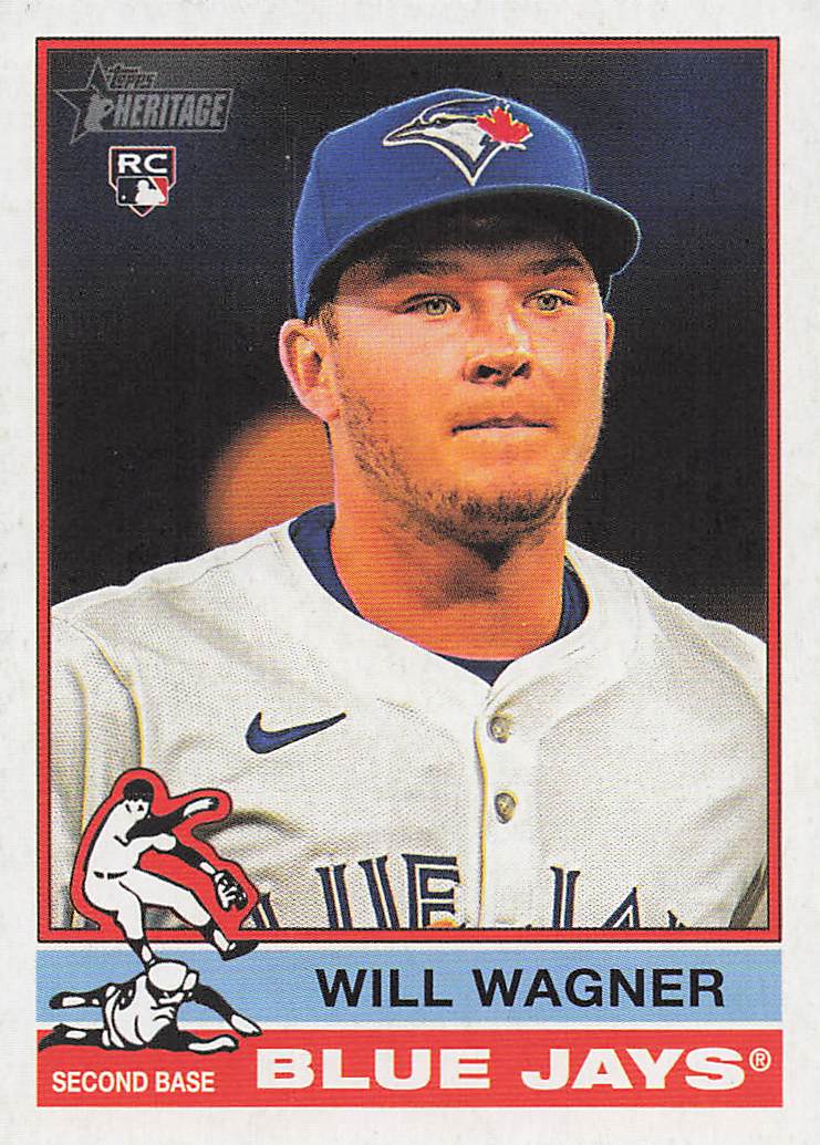 2025 Topps Heritage Baseball Will Wagner #35 Rookie