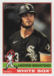 2025 Topps Heritage Baseball Andrew Benintendi #77