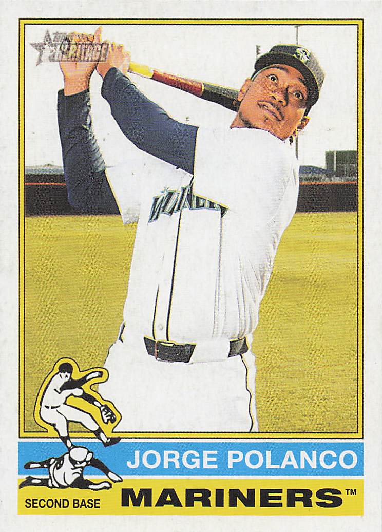 2025 Topps Heritage Baseball Jorge Polanco #97