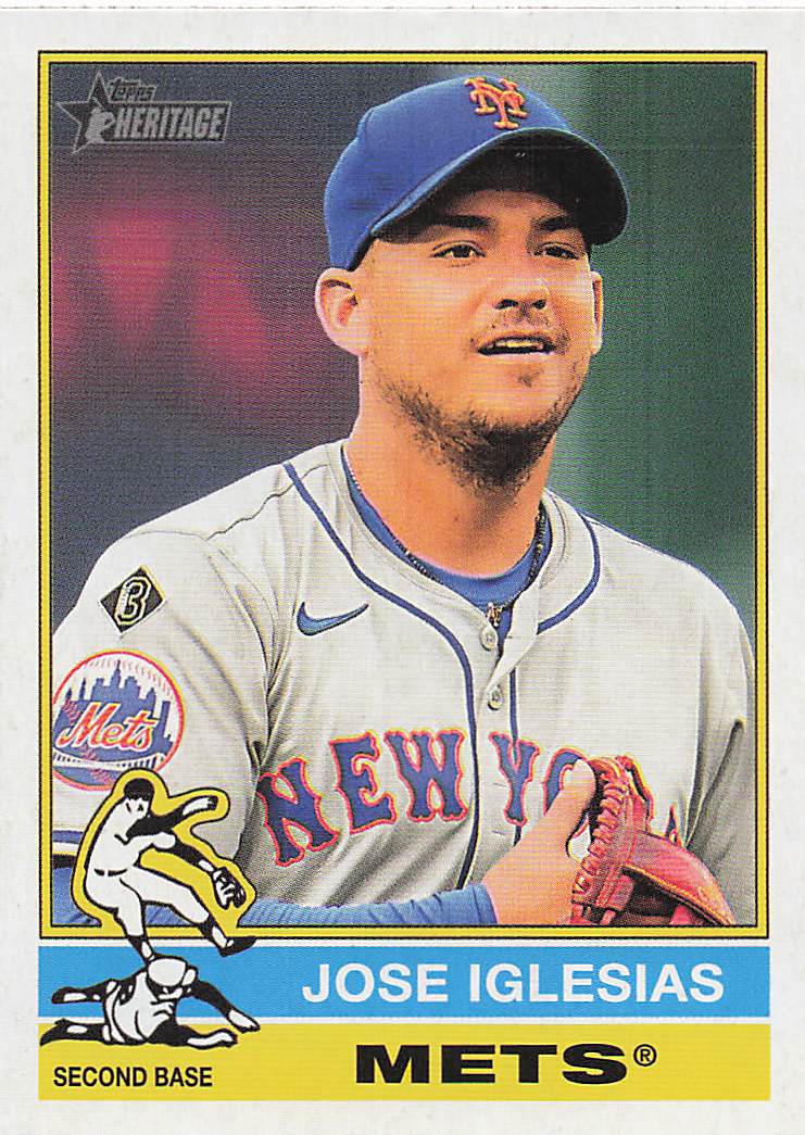 2025 Topps Heritage Baseball Jose Iglesias #108