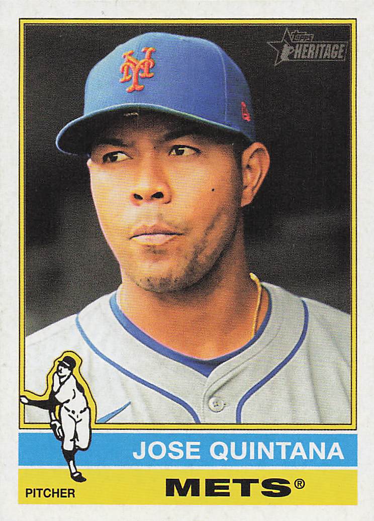 2025 Topps Heritage Baseball Jose Quintana #242